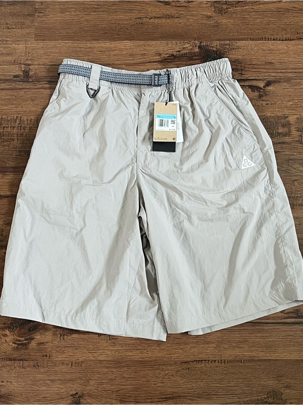Nike ACG Orb Weaver UV Repel Oversized Shorts ‘Gray’ (size mens M)